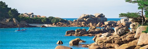 Photo Ploumanac'h, Côte de Granit Rose, Bretagne par Philip Plisson