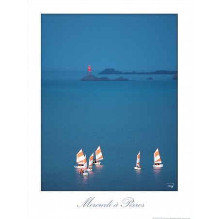 Mercredi à Perros-Guirec, école de voile