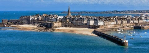 Photo Saint-Malo, la cité corsaire, Ille-et-Vilaine, Bretagne par Philip Plisson