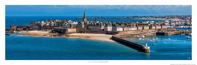 Photo Saint-Malo, la cité corsaire, Ille-et-Vilaine, Bretagne par Philip Plisson