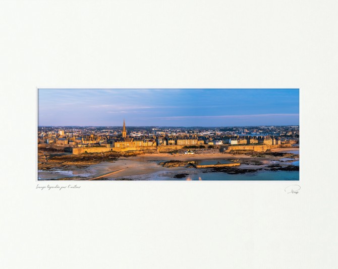 Photo Saint-Malo, ville fortifiée, Ille-et-Vilaine, Bretagne par Philip Plisson