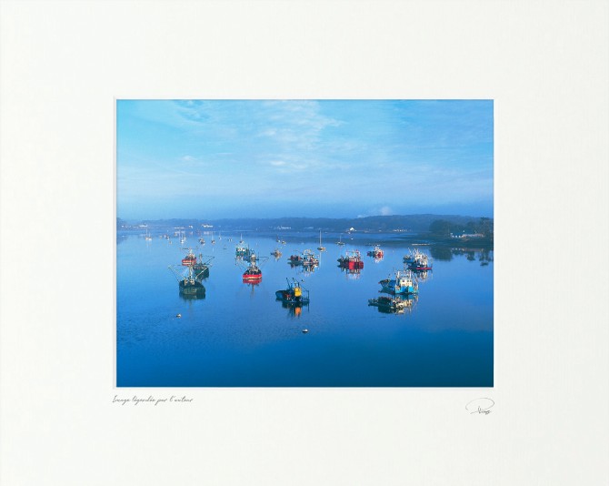 Rivière de Crac'h, La Trinité-sur-Mer, Morbihan Photo Rivière de Crac'h, La Trinité-sur-Mer, Morbihan par Philip Plisson