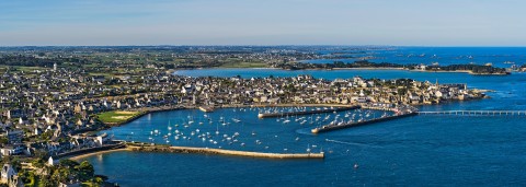 Photo Roscoff seen from the sky par Philip Plisson