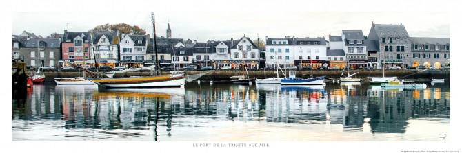 Les quais de la Trinité-sur-Mer, Morbihan Photo Les quais de la Trinité-sur-Mer, Morbihan par Philip Plisson