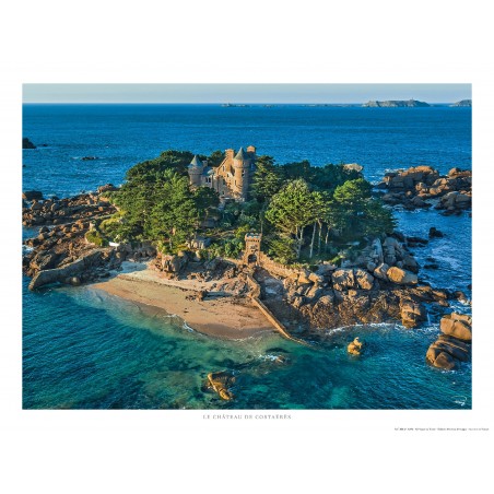 Le château de Costaérès, Côtes d'Armor, Bretagne