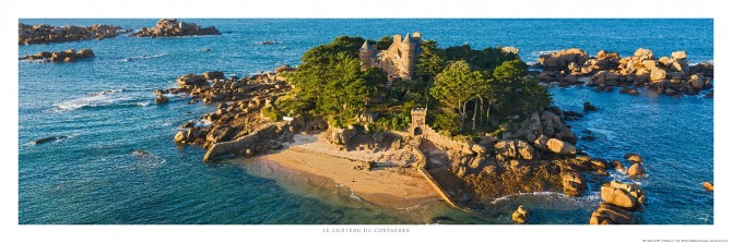 Le château de Costaérès, Côtes d'Armor, Bretagne Photo Le château de Costaérès, Côtes d'Armor, Bretagne par Philip Plisson