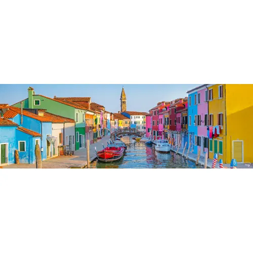 Art print photo - Venice, Burano island