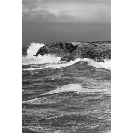 La Pointe des Poulains sous la Tempête