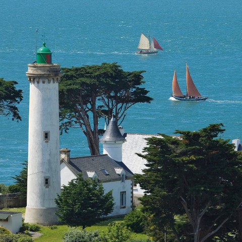 Photo Le phare de Port-Navalo, Morbihan, Bretagne par Philip Plisson