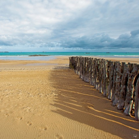 Photo Breakwater in Saint-Malo, Brittany par Philip Plisson