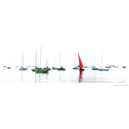 Caravelles au mouillage, Carantec, Finistère