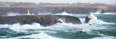 Photo Tempête sur la Pointe des Poulains, Belle-Ile par Philip Plisson