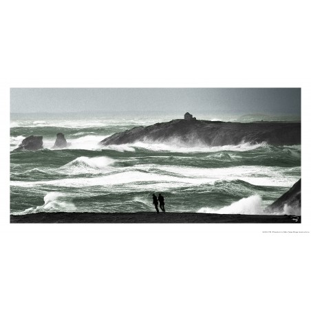 Promenade ventée, Côte sauvage, Presqu'île de Quiberon