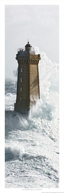 Photo Le phare de la Vieille, Finistère, Bretagne par Philip Plisson
