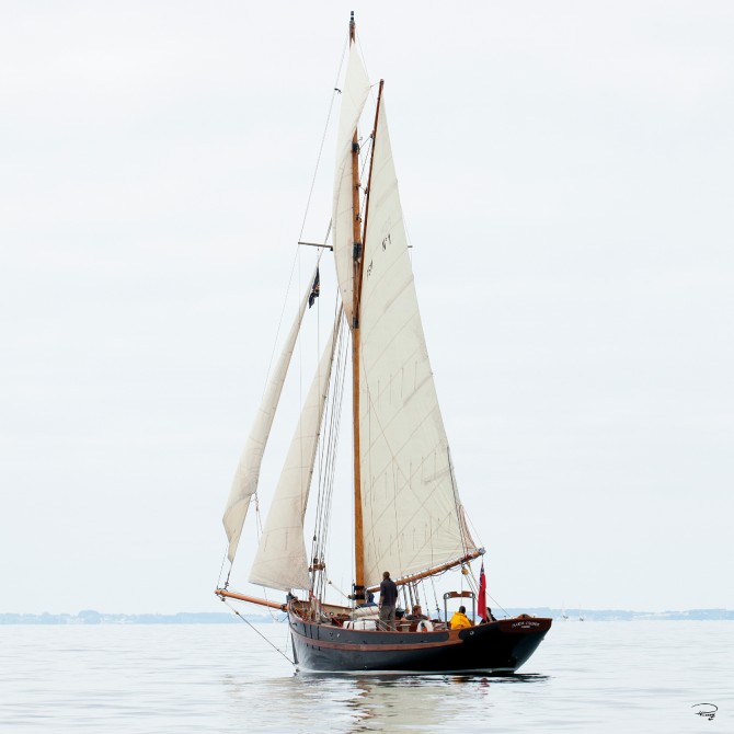 Photo Voile de tradition, vieux gréement par Philip Plisson