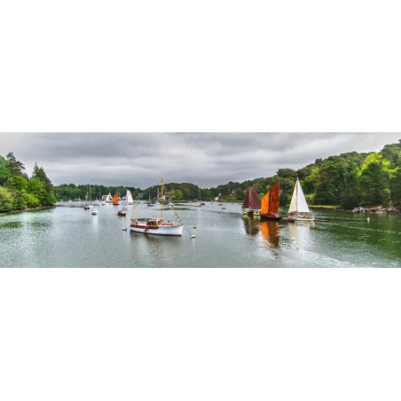 Vieux gréements dans le Golfe du Morbihan