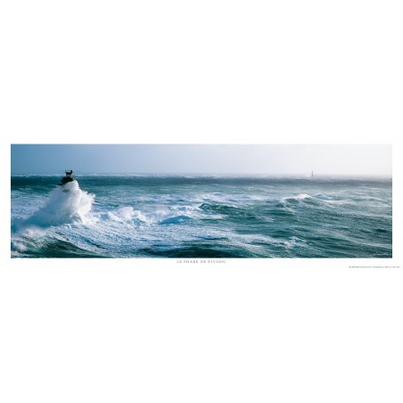 Le phare de Nividic dans le Fromveur, Ouessant