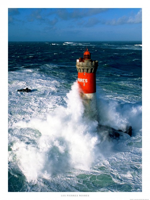 Le phare des Pierres Noires, Finistère Photo Le phare des Pierres Noires, Finistère par Guillaume Plisson