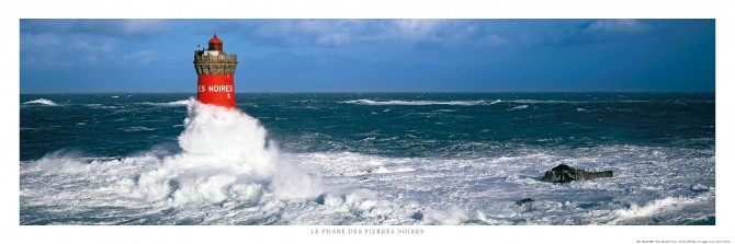 Photo Le phare des Pierres Noires au large de la Pointe Saint-Mathieu par Guillaume Plisson
