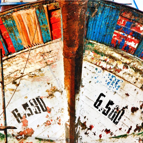 Photo Etrave en bois, Essaouira par Philip Plisson