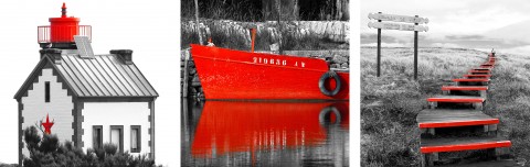 Photo Variation en rouge et noir par Philip Plisson