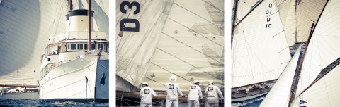 Photo Trio Gréements - voiliers classiques par Guillaume Plisson
