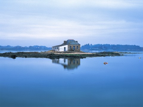 Photo Saint-Cado sur la rivière d'Etel, Morbihan par Philip Plisson