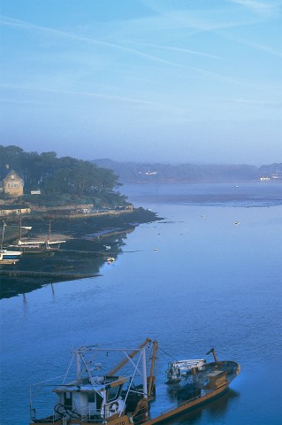 Photo Rivière de Crac'h, La Trinité-sur-Mer, Morbihan par Philip Plisson