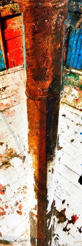 Photo Etrave en bois, Essaouira par Philip Plisson