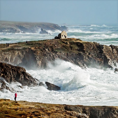 Photo Coup de vent sur la côte sauvage par Philip Plisson