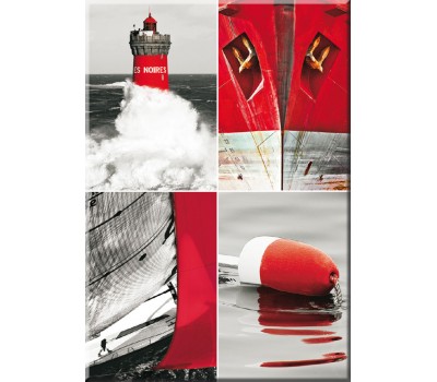 Photo Magnet, variation rouge par Philip Plisson
