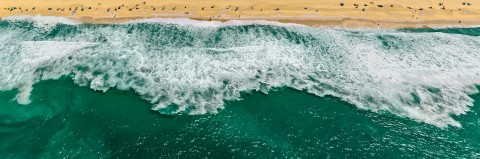 Photo Wave drawings, Brazil par Philip Plisson