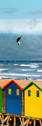 Photo Cabanes de plage en Afrique du Sud par Philip Plisson