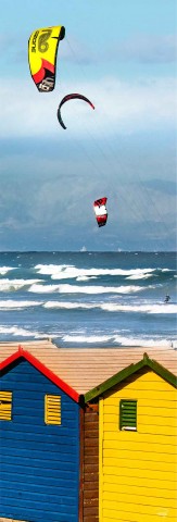 Photo Cabanes de plage en Afrique du Sud par Philip Plisson