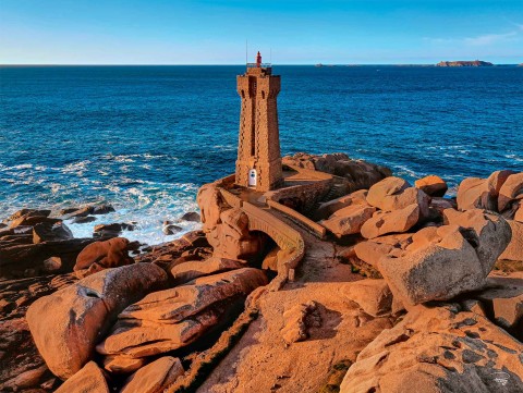 Photo The Men Ruz lighthouse par Philip Plisson