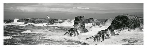Photo The Pointe des Poulains in the storm par Philip Plisson