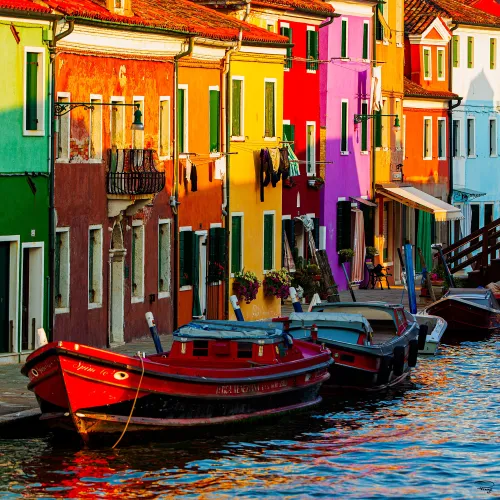 Art print photo - Burano Island, in the Lagoon of Venice - Philip Plisson
