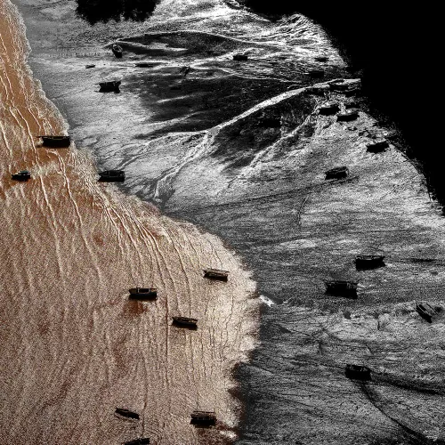 Art print photo - Lights on the shore in Madagascar - Philip Plisson