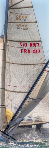 Photo Croisement en régate par Philip Plisson