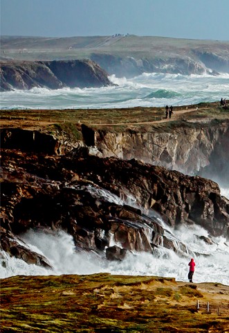 Photo Coup de vent sur la Presqu'île de Quiberon par Philip Plisson