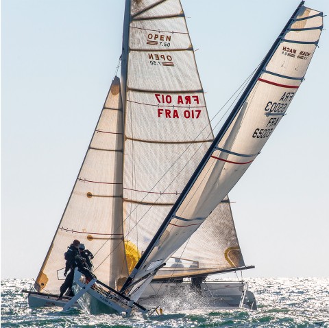 Photo Regatta crossing par Philip Plisson