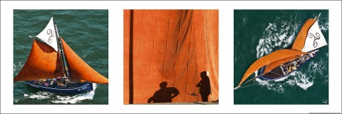 Photo Vieux gréements, Golfe du Morbihan par Philip Plisson