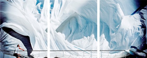 Photo Affalage aux Voiles de Saint-Barth par Philip Plisson