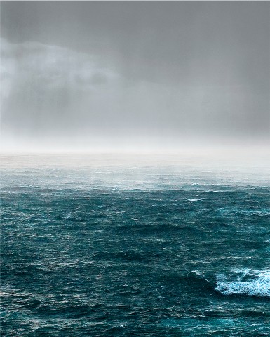 Photo Mer d'iroise sous le grain par Philip Plisson