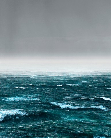 Photo Mer d'iroise sous le grain par Philip Plisson