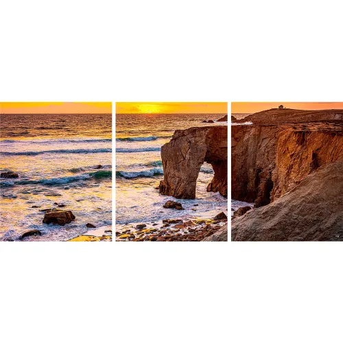 Photo on canvas - The Port Blanc arch - Wild coast - Quiberon - Philip Plisson