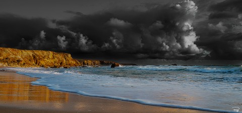 Photo Lumière d'automne sur la plage par Philip Plisson