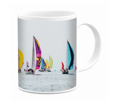 Photo Mug - Voiles colorées par Philip Plisson