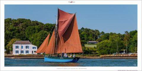 Photo Sinagot dans le Golfe du Morbihan par Philip Plisson