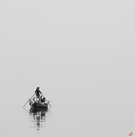 Photo Petite pêche en Baie d'Halong par Philip Plisson